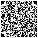 QR code with R Hatfield contacts