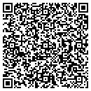 QR code with K West Salon contacts