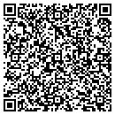 QR code with B Wireless contacts