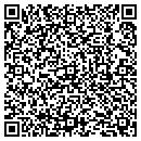 QR code with P Cellular contacts