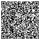 QR code with H & H Tile contacts