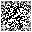 QR code with k m associates contacts
