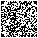 QR code with P E Inc contacts
