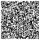QR code with K & M Nails contacts