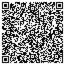 QR code with P & T Nails contacts