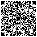 QR code with E Finnegan contacts