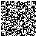 QR code with R M Trucking contacts