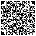 QR code with James A White contacts