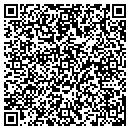 QR code with M & B Music contacts