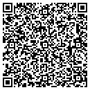 QR code with P A Hershey contacts