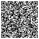 QR code with H and H Property Service contacts