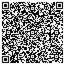QR code with V & C Trucking contacts