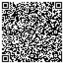 QR code with E B Checker Cab contacts