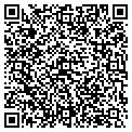 QR code with T & B Paint contacts