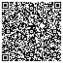 QR code with E Hutchinson contacts