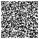 QR code with E and L Vending contacts