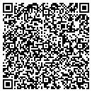 QR code with P Batovsky contacts