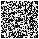 QR code with P R Trucking contacts
