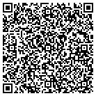 QR code with M & R Appliance Service contacts