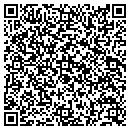 QR code with B & D Espresso contacts