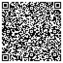 QR code with K Brundige contacts