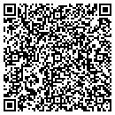 QR code with B Walczak contacts