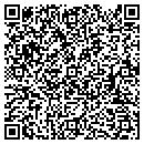 QR code with K & C Crete contacts