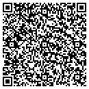 QR code with E Velazquez MD contacts