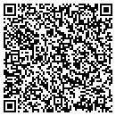 QR code with E Hair Studio contacts