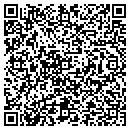 QR code with H And E Concrete Coating Inc contacts