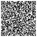 QR code with H & J Concrete Pumping contacts