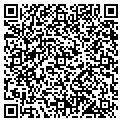 QR code with H I Machining contacts