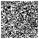 QR code with H & M JANITORIAL SERVICES contacts