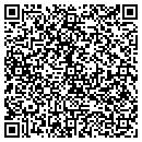QR code with P Cleaning Service contacts