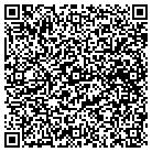 QR code with H And H Cleaning Service contacts