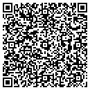 QR code with T & J Timber contacts