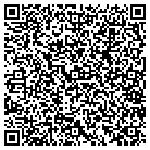 QR code with H & R Cleaning Service contacts