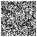 QR code with M E & V LLC contacts