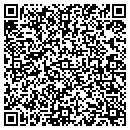 QR code with P L Settje contacts
