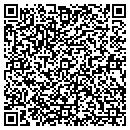 QR code with P & F Cleaning Service contacts