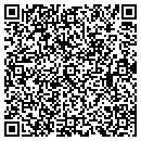 QR code with H & H Bldrs contacts