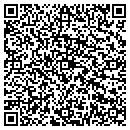 QR code with V & V Construction contacts