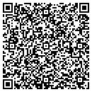 QR code with R Lovering contacts