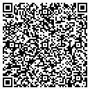 QR code with V Arsenault contacts