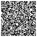 QR code with P L Garney contacts