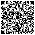 QR code with K & B Service contacts