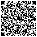 QR code with P J Construction CO contacts