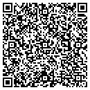 QR code with C & C Appraiser Inc contacts