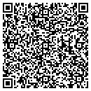 QR code with K Mocombe contacts
