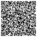 QR code with P & E Construction contacts